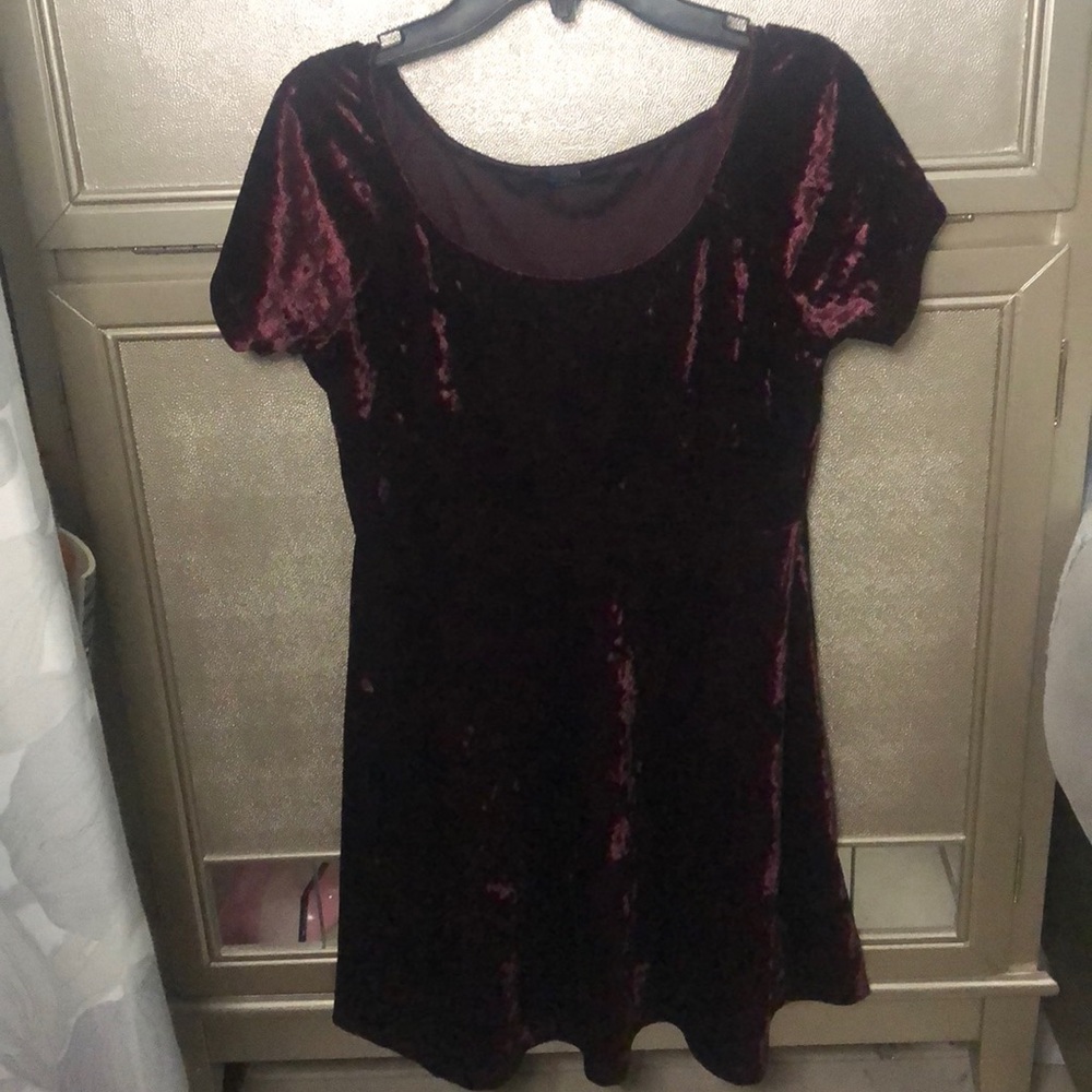 Purple dress